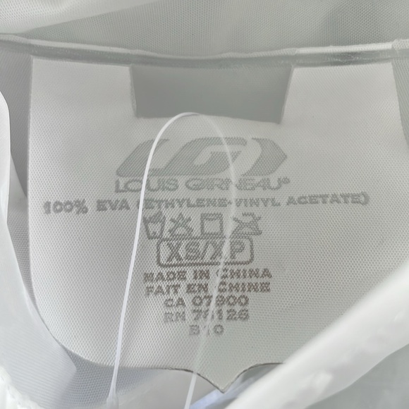 Louis Garneau Clean Imper Cycling Jacket Raincoat Size XS Unisex NWT - Picture 9 of 9